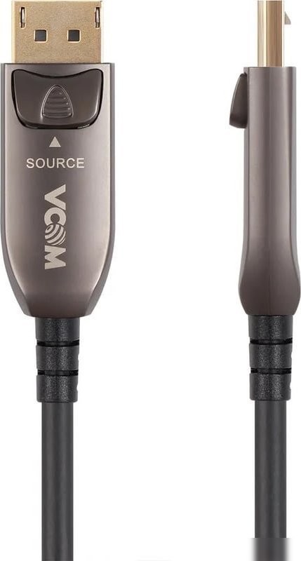 Кабель VCOM D3751-15M DisplayPort - DisplayPort (15 м, черный)