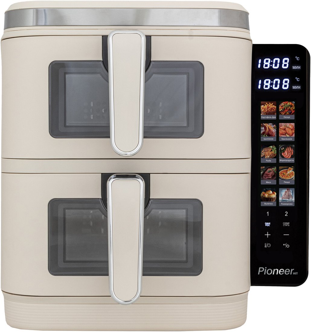 Аэрогриль (аэрофритюрница) Pioneer SM550D (бежевый)