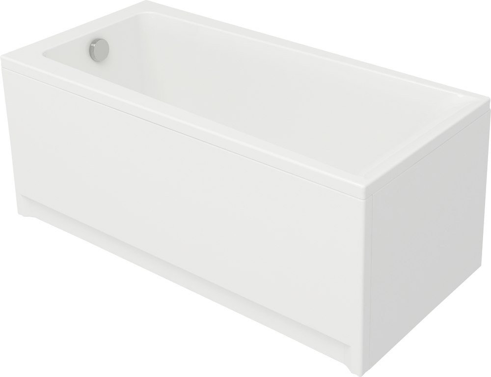 Ванна Cersanit Lorena 150x70 с ножками со смесителем Brasko (с сифоном Prime черным)