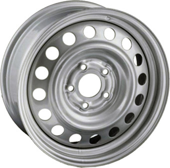 Штампованные диски TREBL 6445 15x6" 4x100мм DIA 56.6мм ET 39мм S