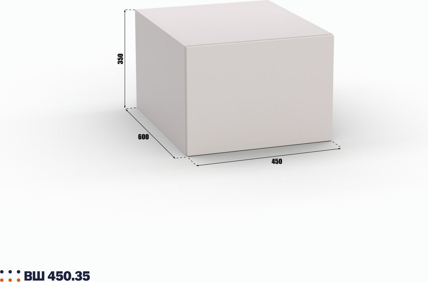 Антресоль Кастанье Модерн ВШ 450.35 (кашемир)