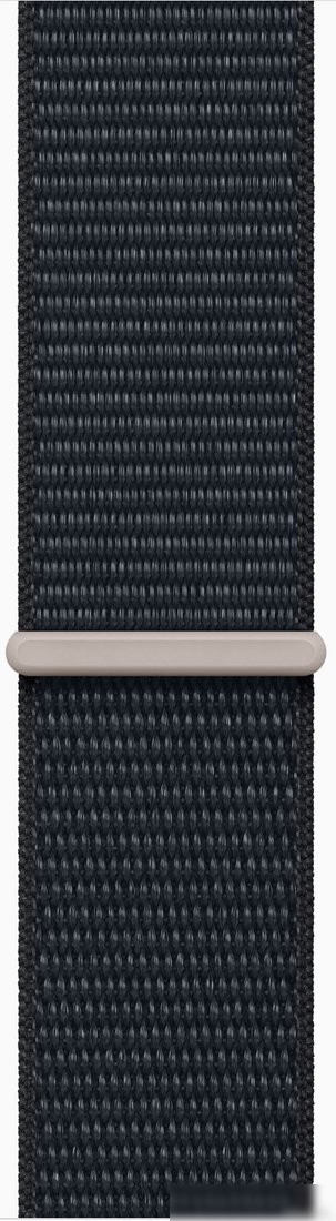 Умные часы Apple Watch Series 9 45 мм (алюминиевый корпус, полуночный/полуночный, нейлоновый ремешок)