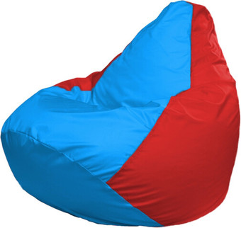 Кресло-мешок Flagman Груша Макси Г2.1-279 (красный/голубой)
