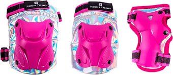 Комплект защиты Tech Team Safe Fit Kids 2.0 NN011976 (M, розовый)