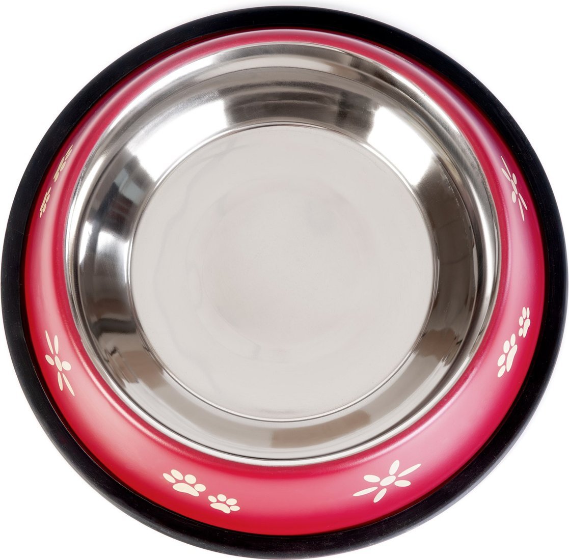 Миска ZooZooZoo Лапки SWT-5008A-1400/bordo (бордовый)