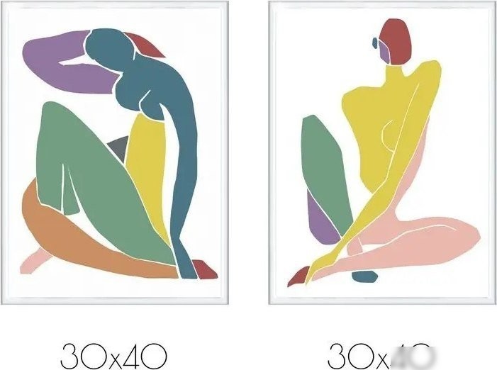 Постер Citydecor Body 3 30x40 см