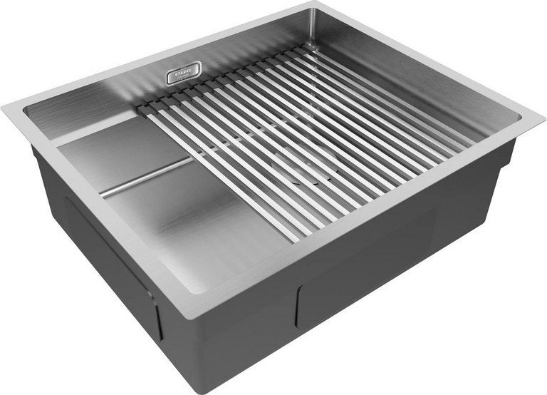 Кухонная мойка Paulmark Next-Pro 54 Uni PM705445-BS (стальной/брашированная сталь)