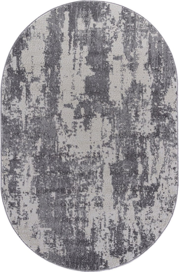Ковер для жилой комнаты Merinos Naturel F229-OVAL-GRAY (1x2)