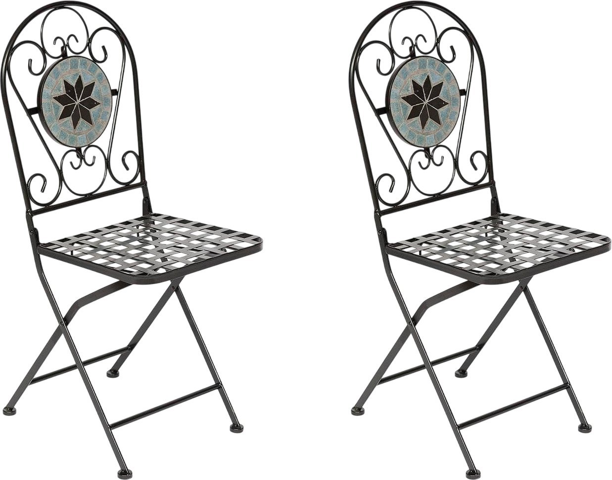 Стул TetChair Secret de Maison Vicenza (2 шт, черный/плитка Astra)