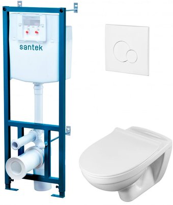 Унитаз подвесной Santek Бореаль Пэк 1WH501832