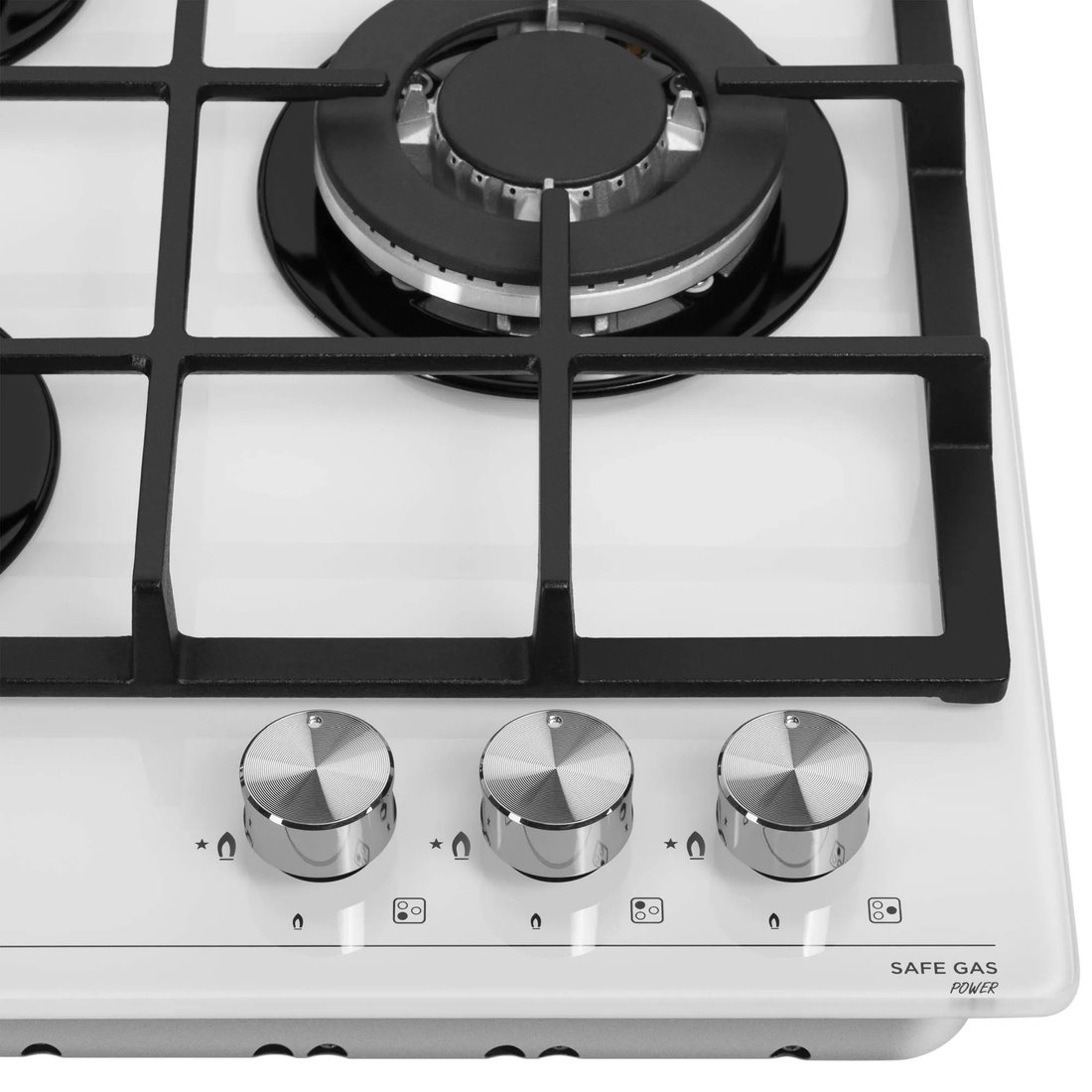 Варочная панель Meferi MGH453WH Glass Power