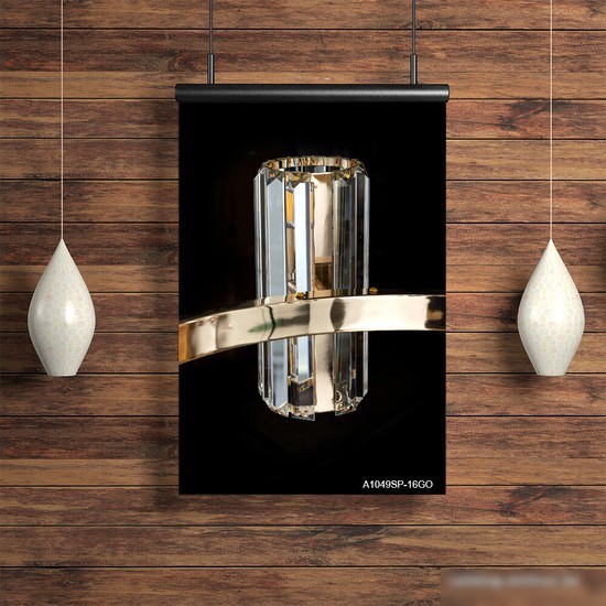 Подвесная люстра Arte Lamp Santorini A1049SP-16GO
