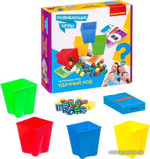 Развивающая игра Bondibon Удачный ход ВВ4173