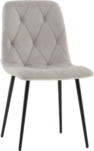 Стул Stool Group Одди Diamond AV 443-Csil-KP3-9005 (велюр светло-серый)