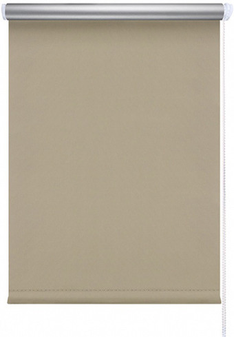 Рулонные шторы Legrand Блэкаут Сильвер 114x175 (латте)