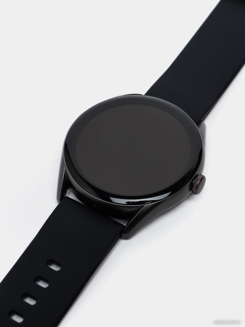 Умные часы QCY Watch GT (серый/черный)