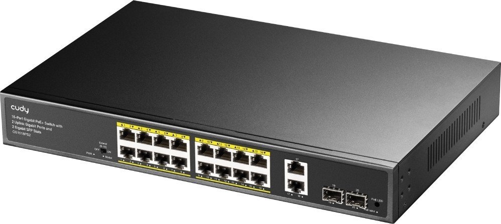 Неуправляемый коммутатор Cudy GS1018PS2 1.0