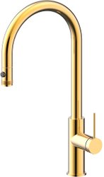 Смеситель Paulmark Galant Ga213077-SBG (золото/светлое брашированное золото)