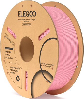 Филамент Elegoo PLA (1.75 мм, 1 кг, розовый)