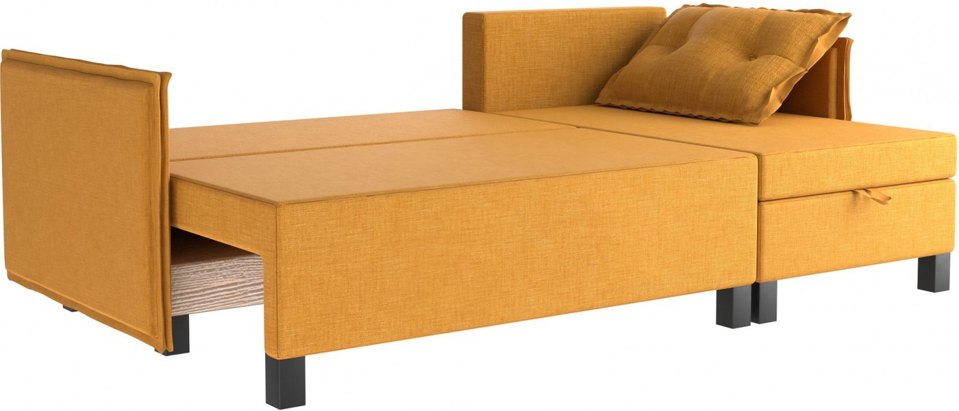 Угловой диван Mio Tesoro Туули (Yellow/Orange)