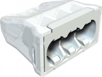 Клемма OBO Bettermann 61 325 LGR 3-контактная 2054485