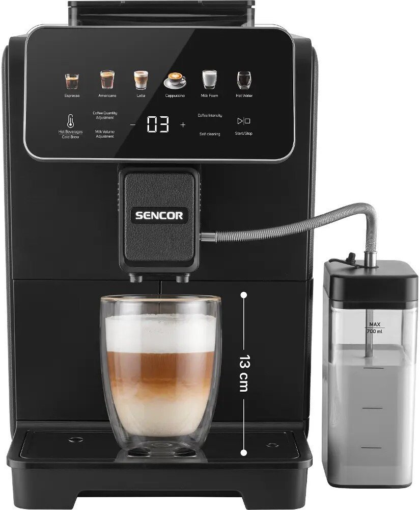 Кофемашина Sencor SES 9400BK