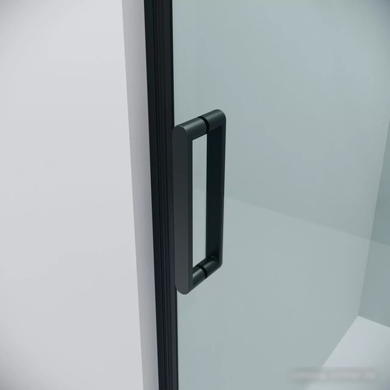 Душевой уголок Grossman Classic 130x90x195 120.K33.04.1390.21.00 (черный матовый/прозрачное стекло)