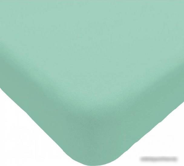 Постельное белье Luxsonia Трикотаж 60x120 Мр0010-12 (ментоловый)