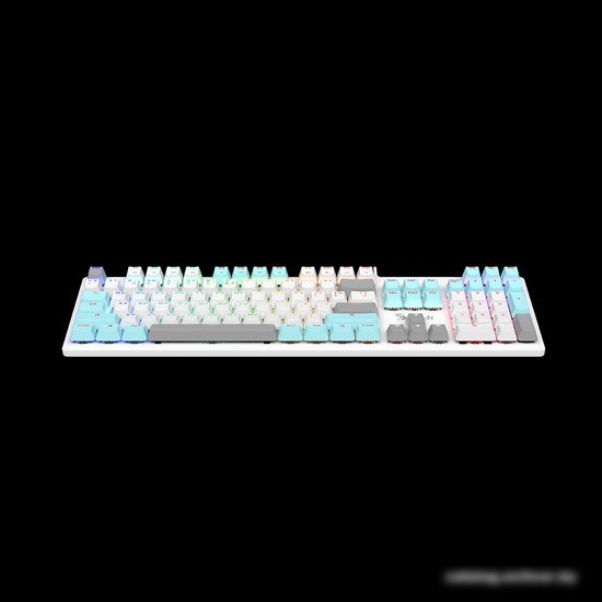 Клавиатура A4Tech Bloody S510N (белый, Bloody BLMS Red)