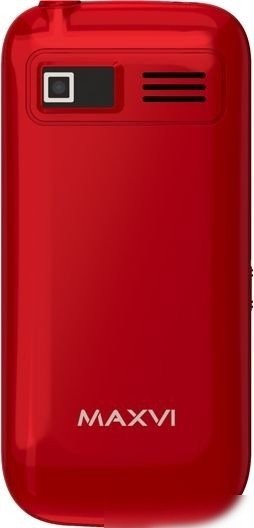 Кнопочный телефон Maxvi B6ds up (красный)