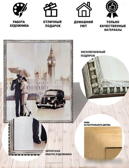 Картина Декарт 8Л3413