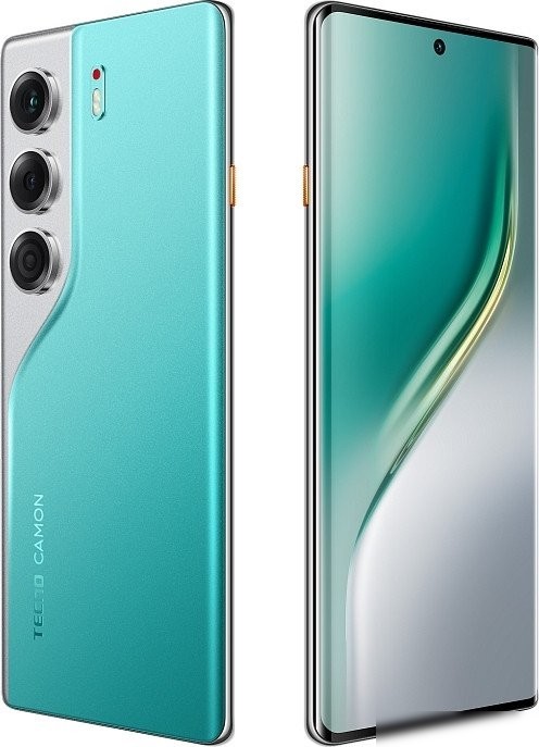 Телефон Tecno Camon 40 Pro 8GB/256GB (морской зеленый)