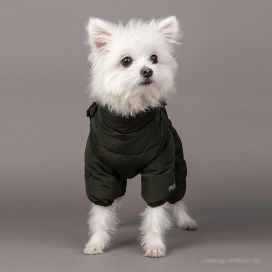 Комбинезон для животных Puppia Soft Onesie PAUD-JP1677-KH-S (хаки)