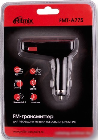FM модулятор Ritmix FMT-A775