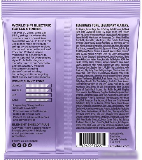 Струны для гитары Ernie Ball 3227