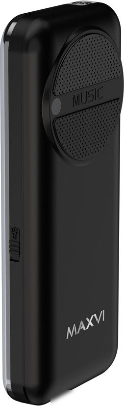 Кнопочный телефон Maxvi P18i (черный)