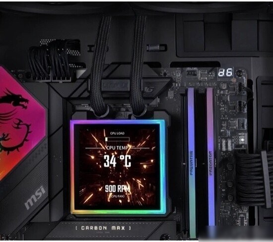 Система жидкостного охлаждения для процессора Lian Li HydroShift II LCD-S 360TL G89.GHS2LCDS36TB.R0
