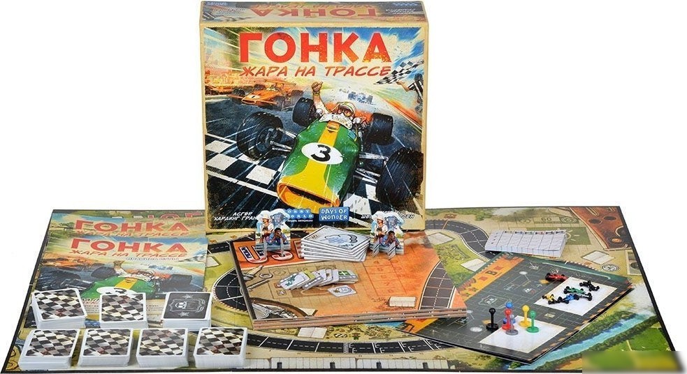 Карточная игра Мир Хобби Гонка: Жара на трассе