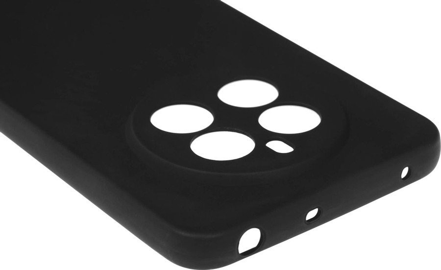 Чехол для телефона BoraSCO Silicone Case для Realme 12+ 5G 73328 (черный)