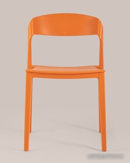 Стул Stool Group Moris пластик (оранжевый)