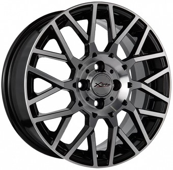 Литые диски X'trike X-132 15x6" 5x100мм DIA 57.1мм ET 38мм BK/FP