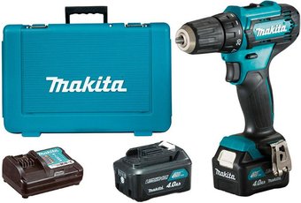 Дрель-шуруповерт Makita DF333DWME (с 2-мя АКБ, кейс)