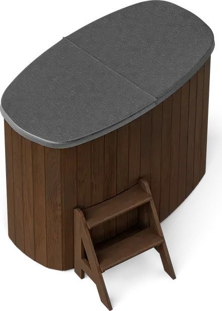 Купель PolarSpa Standart термососна 79 Double (темный)