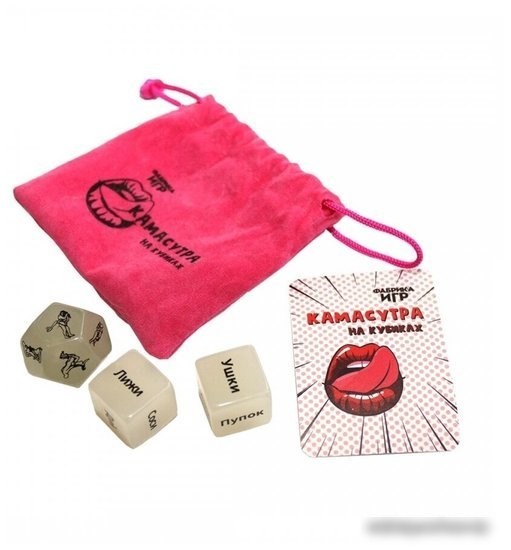 Настольная игра Фабрика игр Камасутра на кубиках