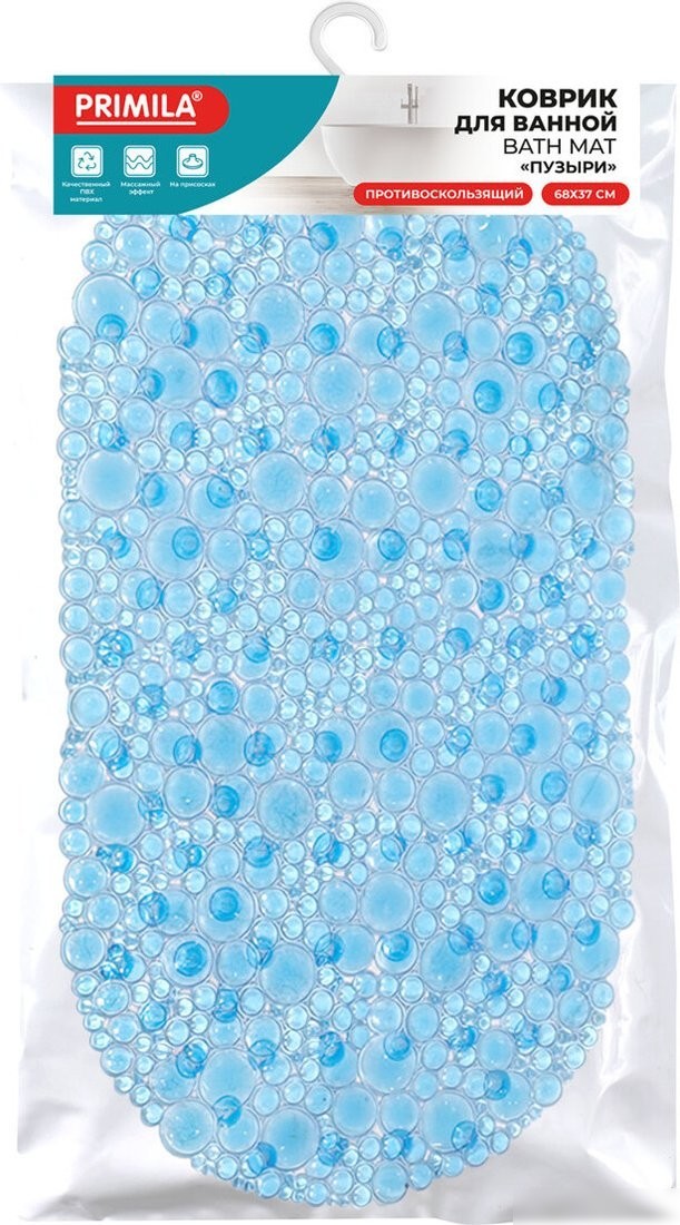 Коврик для ванной Primila 700381 (37x68, голубой)