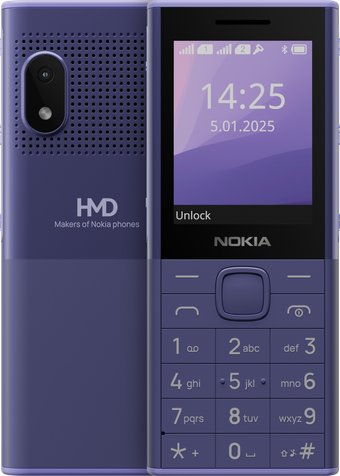 Кнопочный телефон Nokia 150 Music TA-1716 (фиолетовый)
