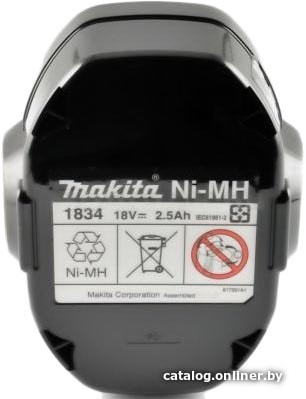 Аккумулятор Makita 1834 (18В/2.5 Ah)