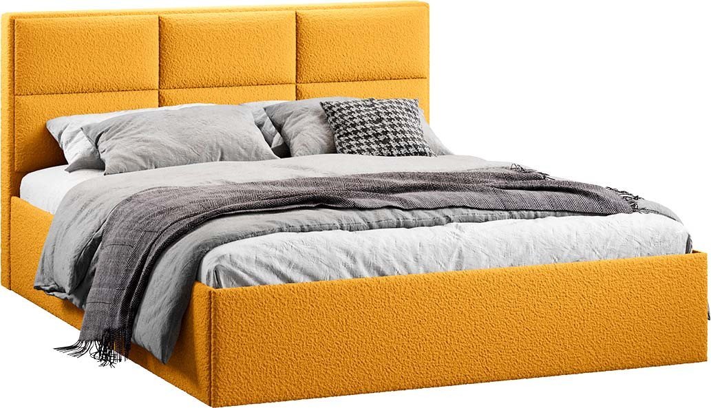 Кровать Трия Стелла Тип 1 c ПМ 160x200 (экомех Barni Curcuma)