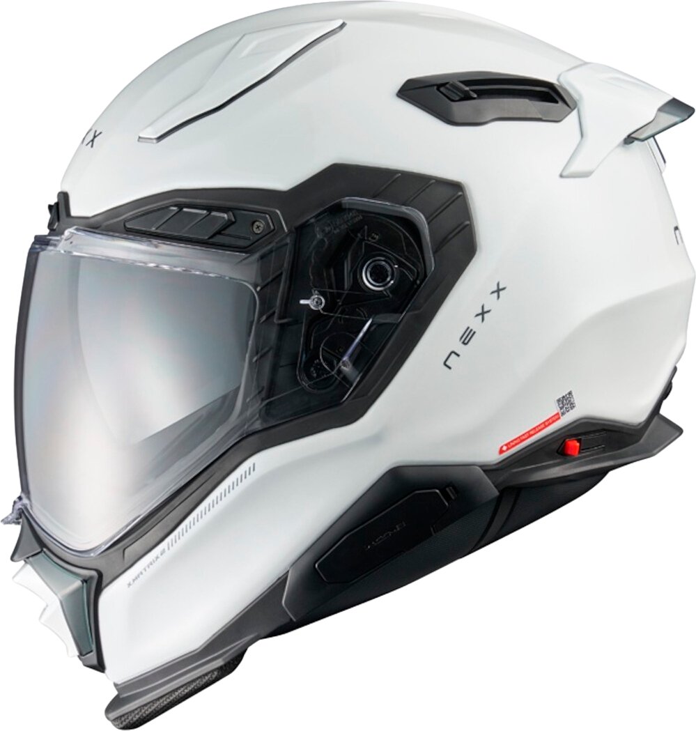 Мотошлем Nexx Helmets X.WST3 Plain (S, белый)