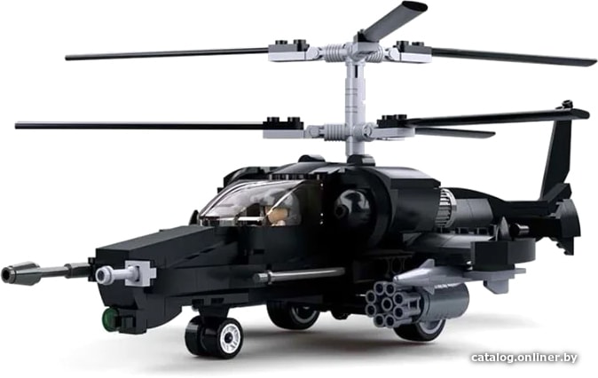Конструктор Sluban Модельки M38-B0752 Армия Вертолет